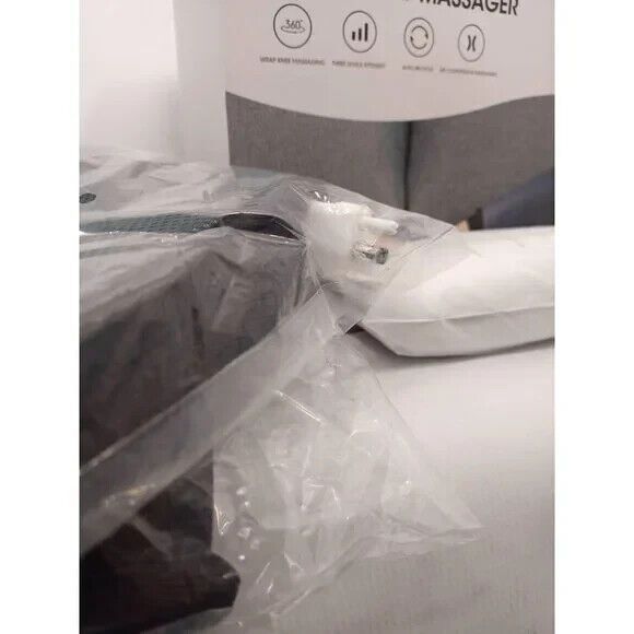 Air Compression Massager Circulation Calf Knee Arm Body Wraps Pair Heat - Picture 5 of 7